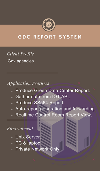 Green Data Center Certificate Report System